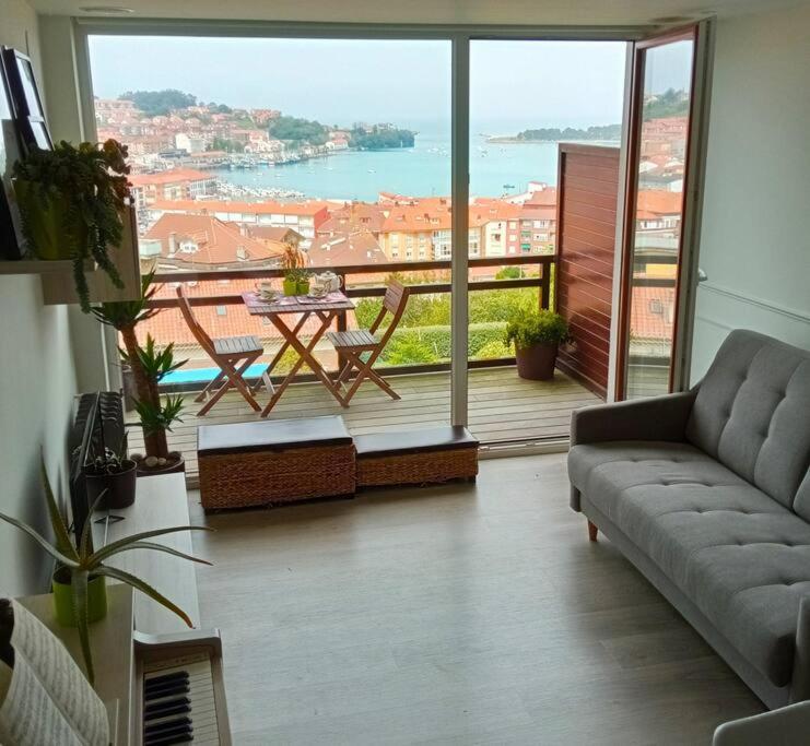 Ferienwohnung Terraza Y Piscina Con Vistas Espectaculares Al Mar Parking Cubierto San Vicente De La Barquera Exterior foto
