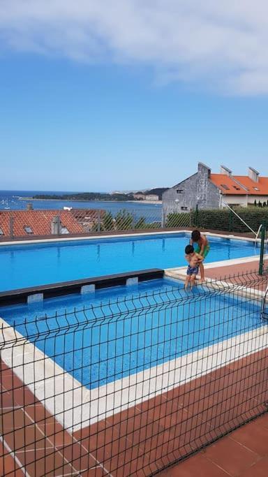 Ferienwohnung Terraza Y Piscina Con Vistas Espectaculares Al Mar Parking Cubierto San Vicente De La Barquera Exterior foto